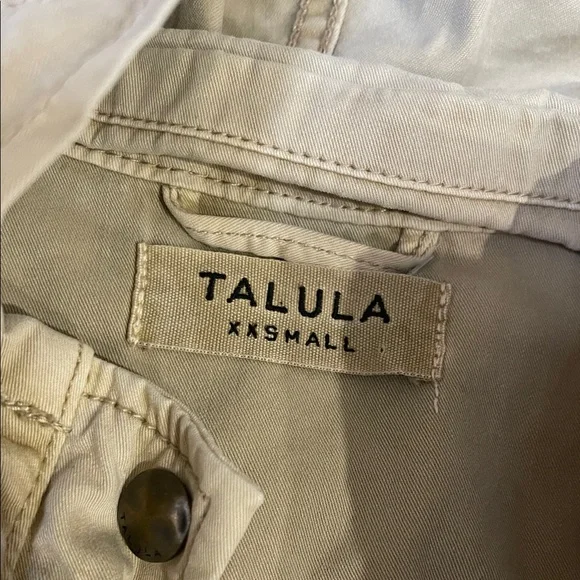 Talula Light Khaki Utility Jacket - Picture 2 of 3